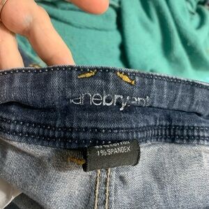 Lane Bryant Theory Women's Blue Jean shorts 99% cotton 1% spandex.